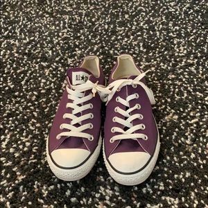 Purple All Star Converse Sneakers